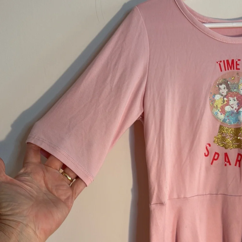 Disney Pink Raglan Sleeve Sundress
